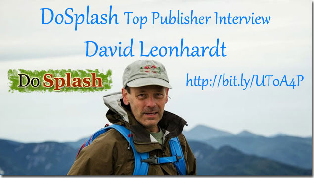 DoSplash Top Publisher Interview: David Leonhardt