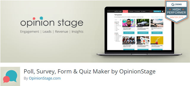 Poll, Survey, Form & Quiz Maker by Opinion Stage