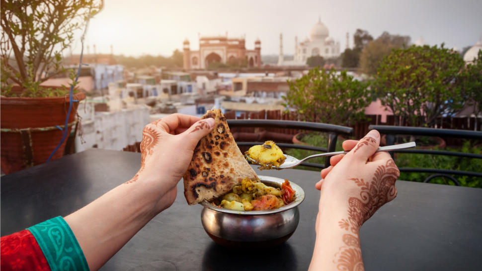 Eating while traveling