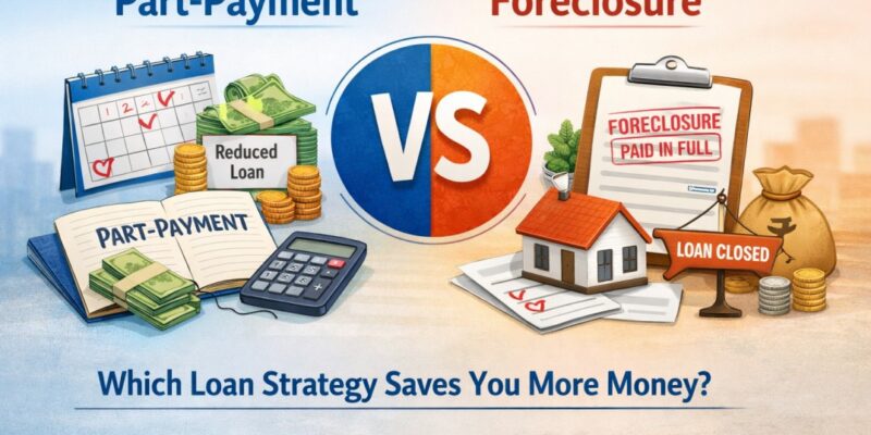 Part-Payment vs Foreclosure