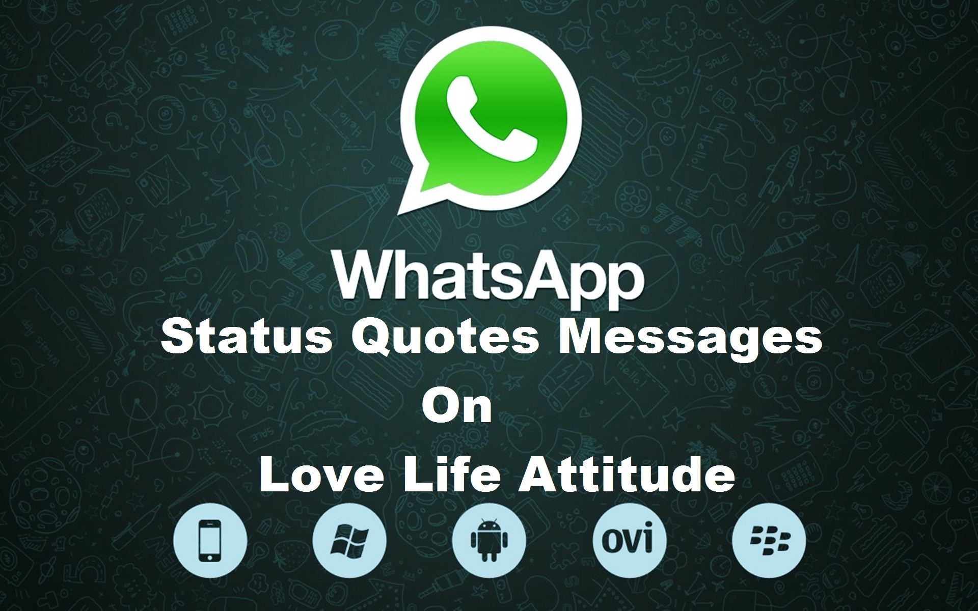 Romantic Breakup Whats app Status - Now days in every person life social me...