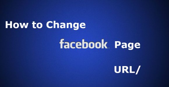 Change Facebook page url
