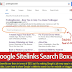 Get Google Sitelinks Search Box [Structured Data] in Website or Blogger | Blogging Tips