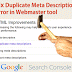 ​[Fix] Duplicate Meta Description Error in Search Console | HTML Improvements