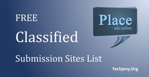 Free Classified Submission Sites List