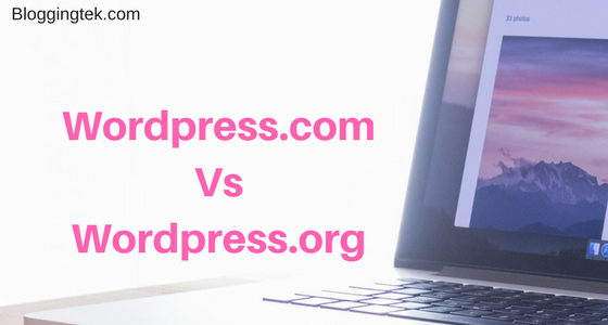 Self hosted WordPress.org vs Free WordPress.com – What's the difference ?
