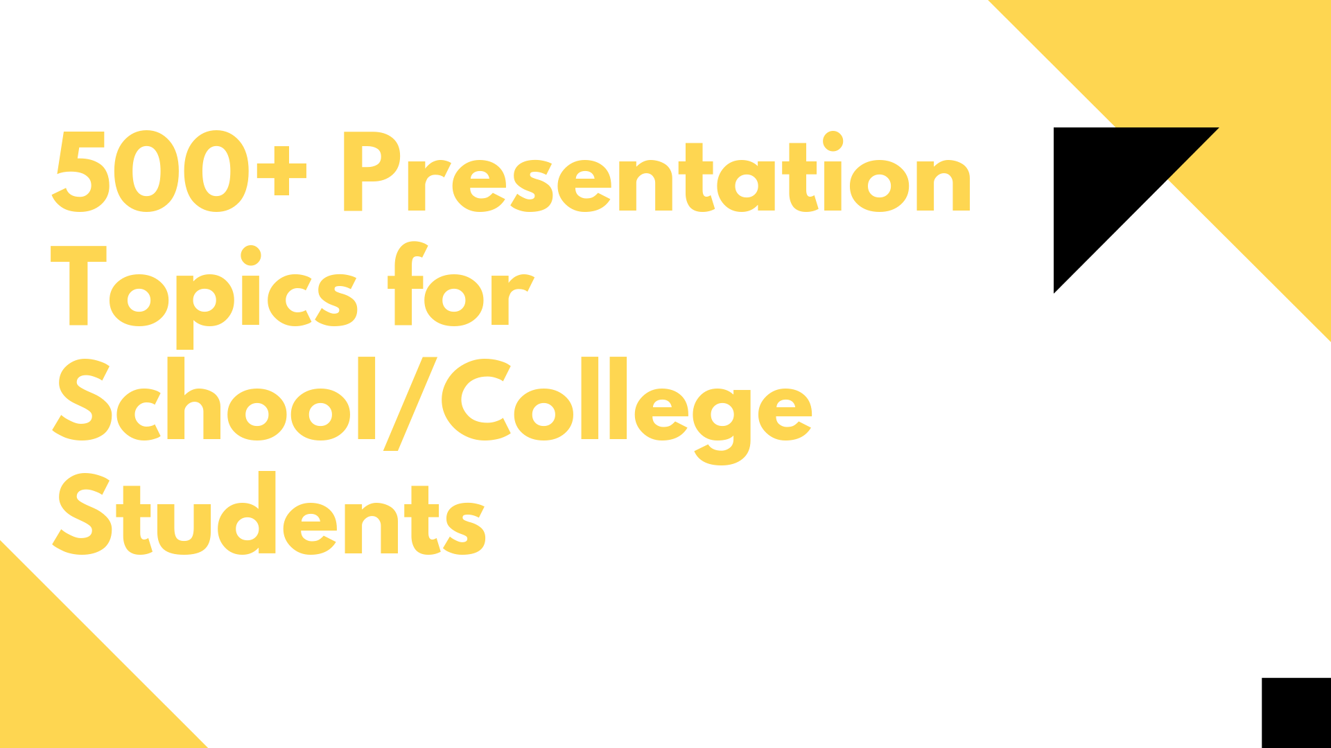 ð Ppt topics for school students. Interesting and Easy Powerpoint