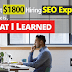 I Spent $1800 Hiring SEO Experts And Here Is What I Learned | Learn Advanced SEO