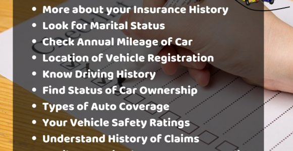 10 Factors that determine your car insurance rates