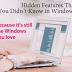 7 Hidden Windows Features & Tricks That You Didn’t Know About