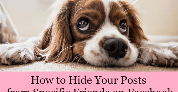 How to Hide Your Posts from Specific Friends on Facebook