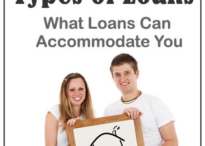 Types of Loans: What Loans Can Accommodate You