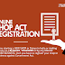 Online Shop Act Registration @Rs.29 For Bloggers/ YouTube Channel Owners/ Proprietor/ Online Business