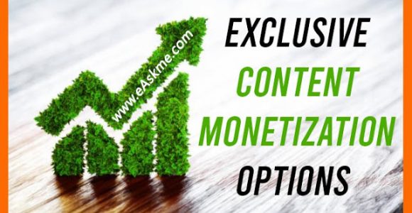 10 Exclusive Content Monetization Options for Bloggers