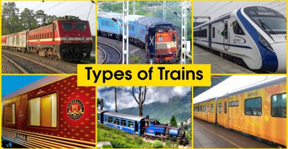 18 Different Types of Trains Operated by Indian Railways