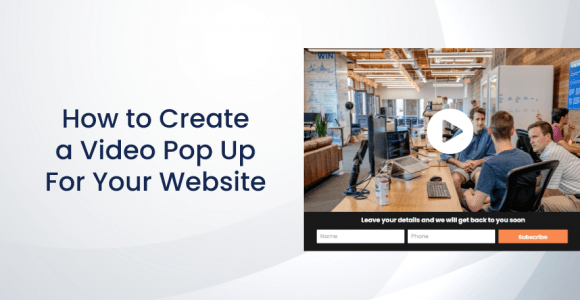 How to Create a Video Pop Up For Your Website
