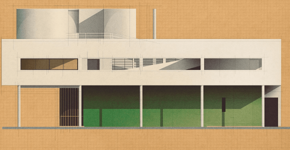 Modern Architecture Illustrations by Studio Sander Pateski – EverythingWithATwist
