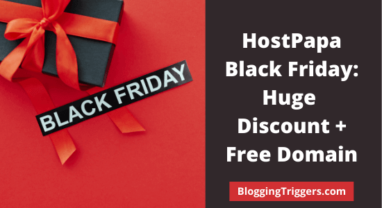 HostPapa Black Friday 2021: Up to 60% Discount + Free Domain