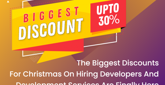 Christmas Offer – 30% OFF on Web/Mobile App Development Designing services