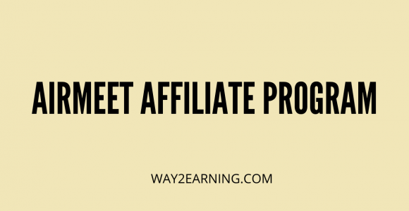 Airmeet Affiliate Program: Promote And Get 30% Commission