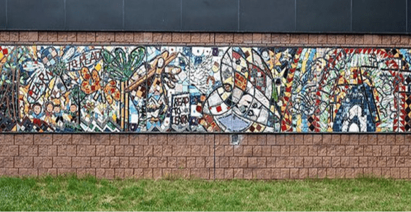 Mosaic murals and their undeniable conspicuous beauty