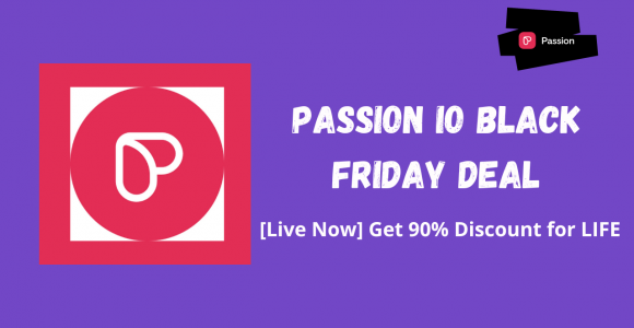 [Live Now] Passion.io Black Friday Deal 2022: 90% Discount