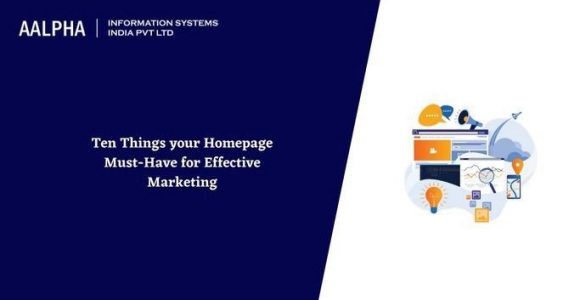Ten Things your Homepage Must-Have for Effective Marketing