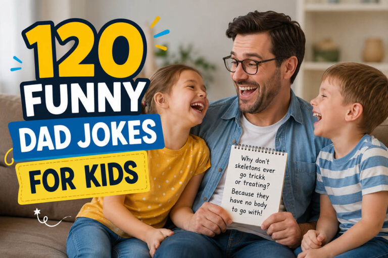 Funny dad jokes for kids