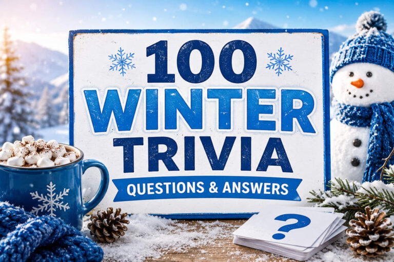 Winter trivia questions with answers